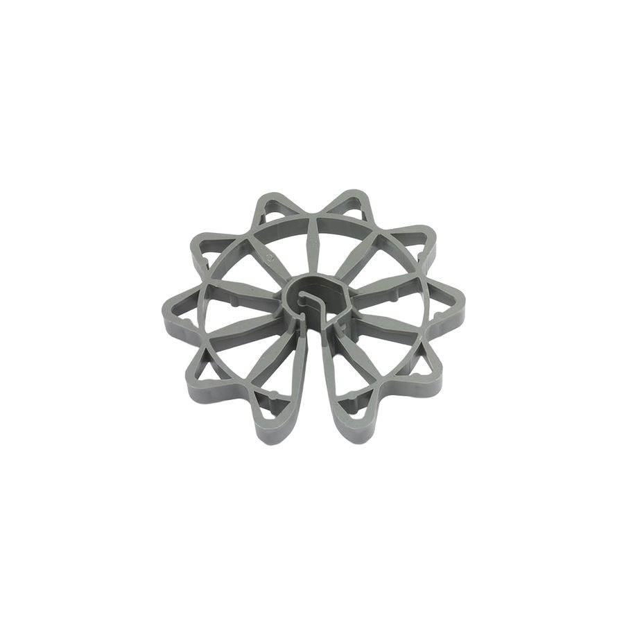 Distanzhalter rund UNI 30 mm 4-12 mm. Sonderfarbe weiss verp. à 500 Stk.