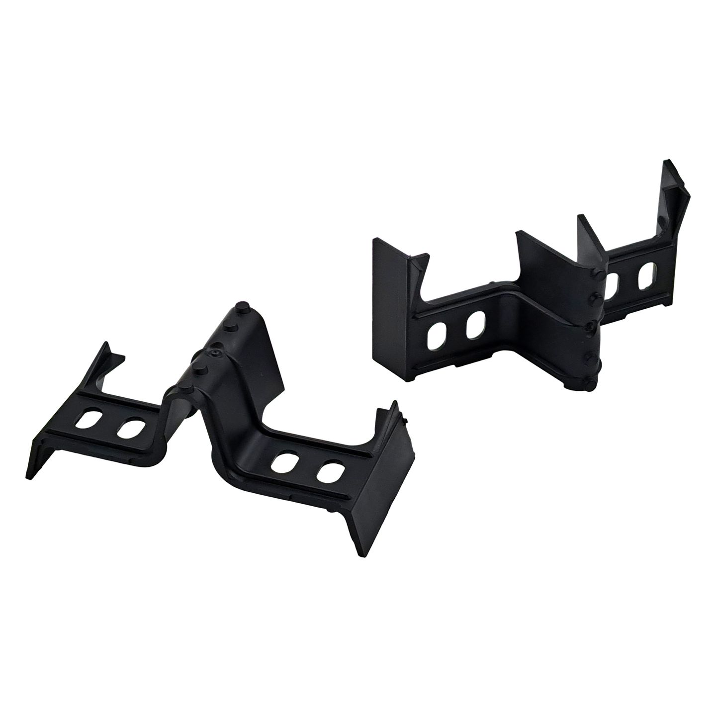 Distanzhalter 25 mm schwarz Eisen-ø 4 - 18 mm