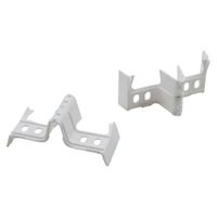Distanzhalter 25 mm weiss Eisen-ø 4 - 18 mm