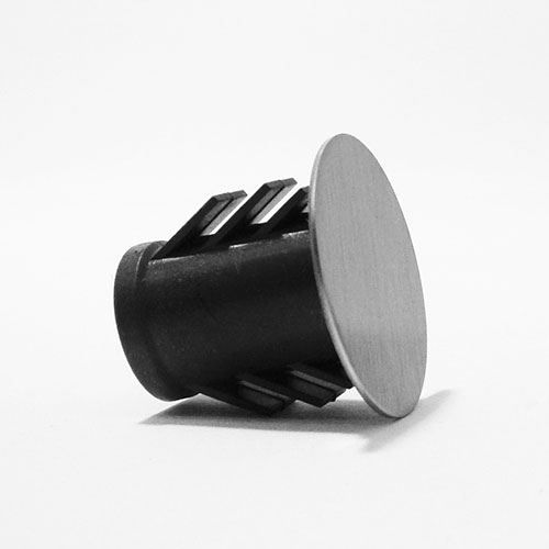 Chromstahldeckzapfen 32 mm CHZ32, Teller 41 mm