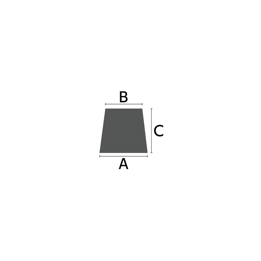 j) Trapezprofile voll 13 x 10 x 12mm