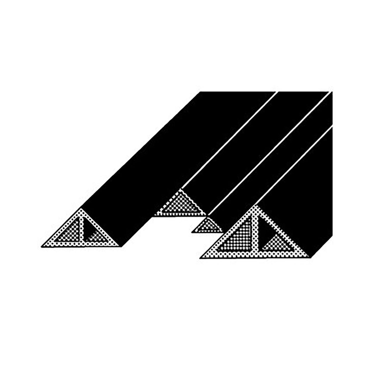 Dreikantleisten hohl 30 x 30 mm